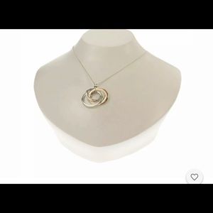 Tiffany & Co Silver 3 Circle medium Necklace